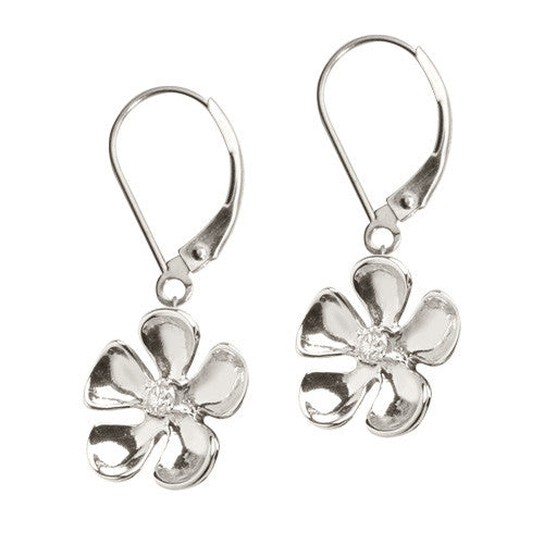 Honu Flower Dangle Earrings